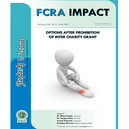 FCRA IMPACT - Options after Prohibition of Inter Charity Grant